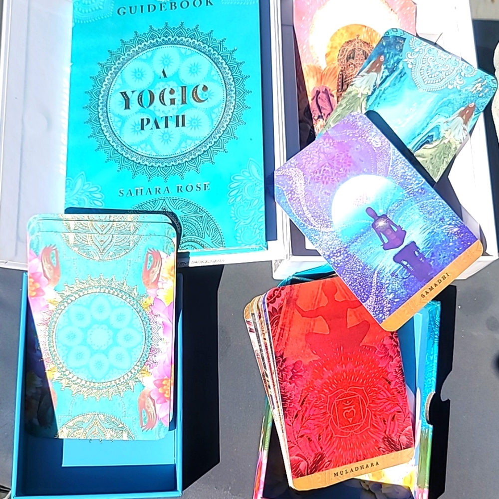 A Yogic Path Oracle Card Deck & Guide Book - Picture 2 of 13